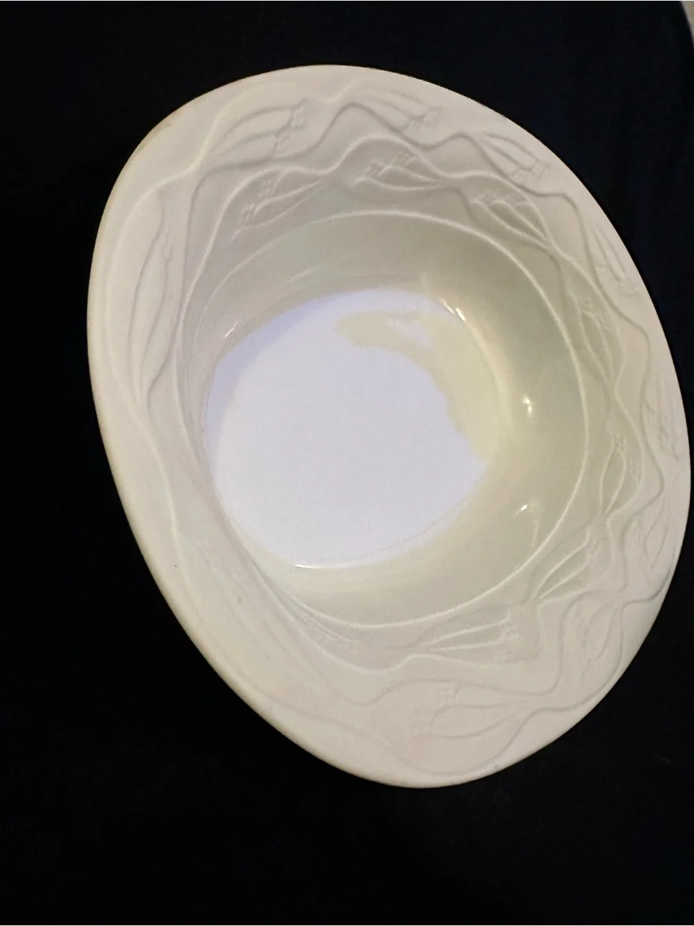 Vintage AK Kaiser Serving Bowl, Germany, Signed by M Frey